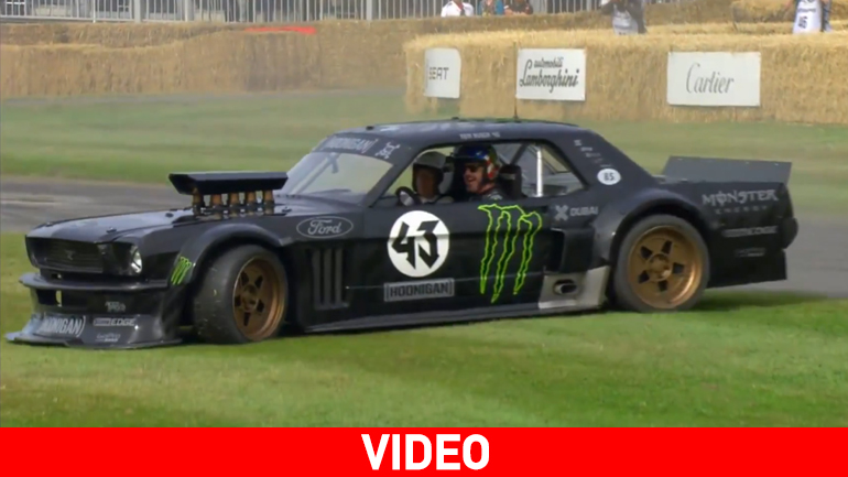 H έξοδος και τα… παντιλίκια του Ken Block στο φεστιβάλ ταχύτητας Goodwood